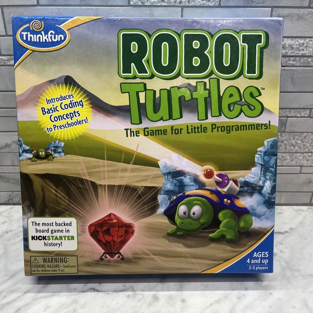 Think fun, Fun Robot Turtles Board Game - For Little Programmers, complete set .
